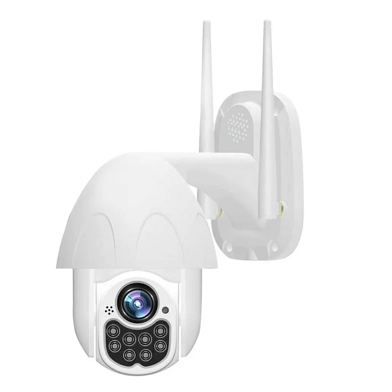 1080 P PTZ IP камера наружная скорость купольная беспроводная видеокамера с Wi-Fi панорамирование наклон 4X зум ИК Сеть видеонаблюдения 1080 P