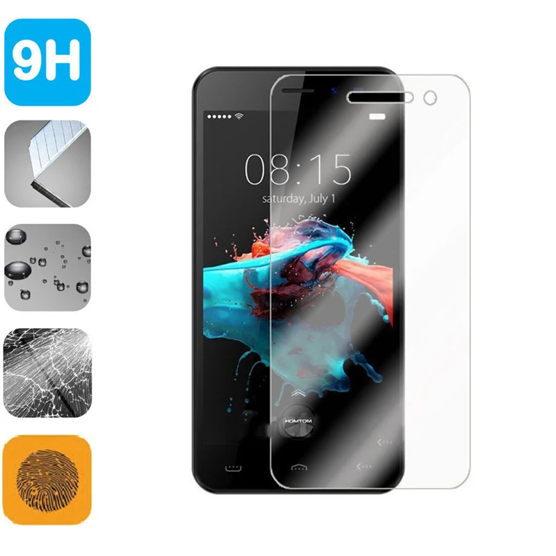 Закаленное защитное стекло 9H для ЖК экрана Защитная пленка Homtom HT16 Pro аксессуары