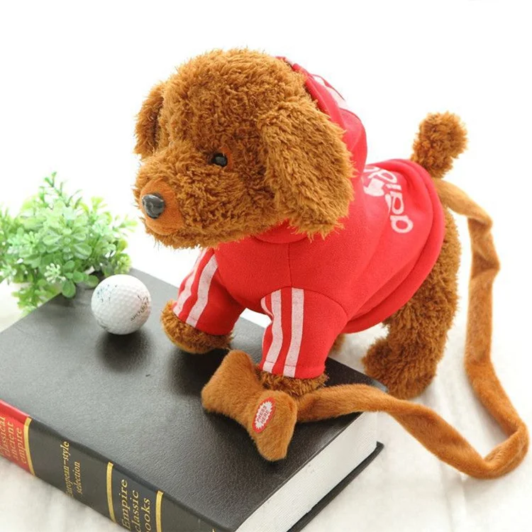 [Лучшее] очень милые животные электронные питомцы ходячие музыка Тедди собака