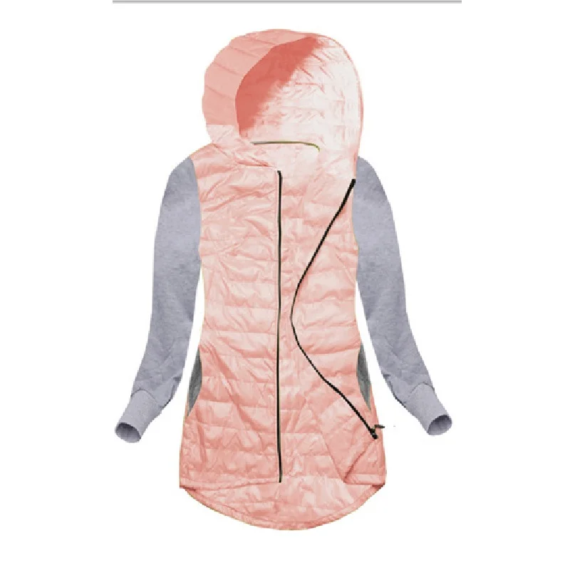 2017 Для женщин куртка осень-зима пальто Повседневное Короткие капюшоном S Куртки и