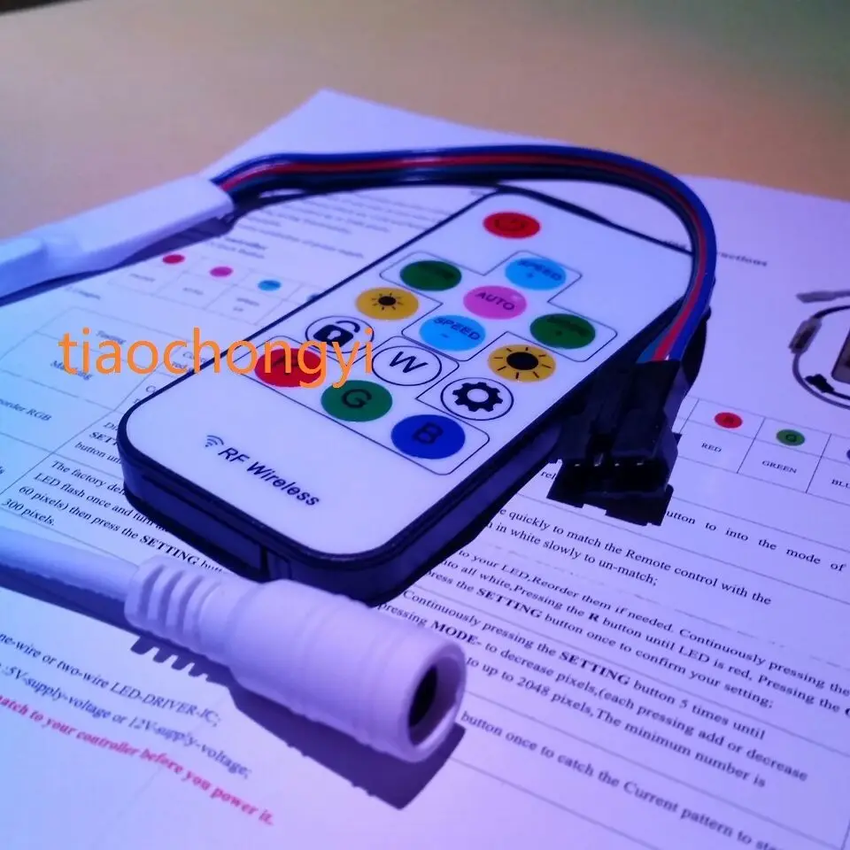 Новая белая водонепроницаемая светодиодная лента WS2801 5050 RGB 5 м 32 светодиодный