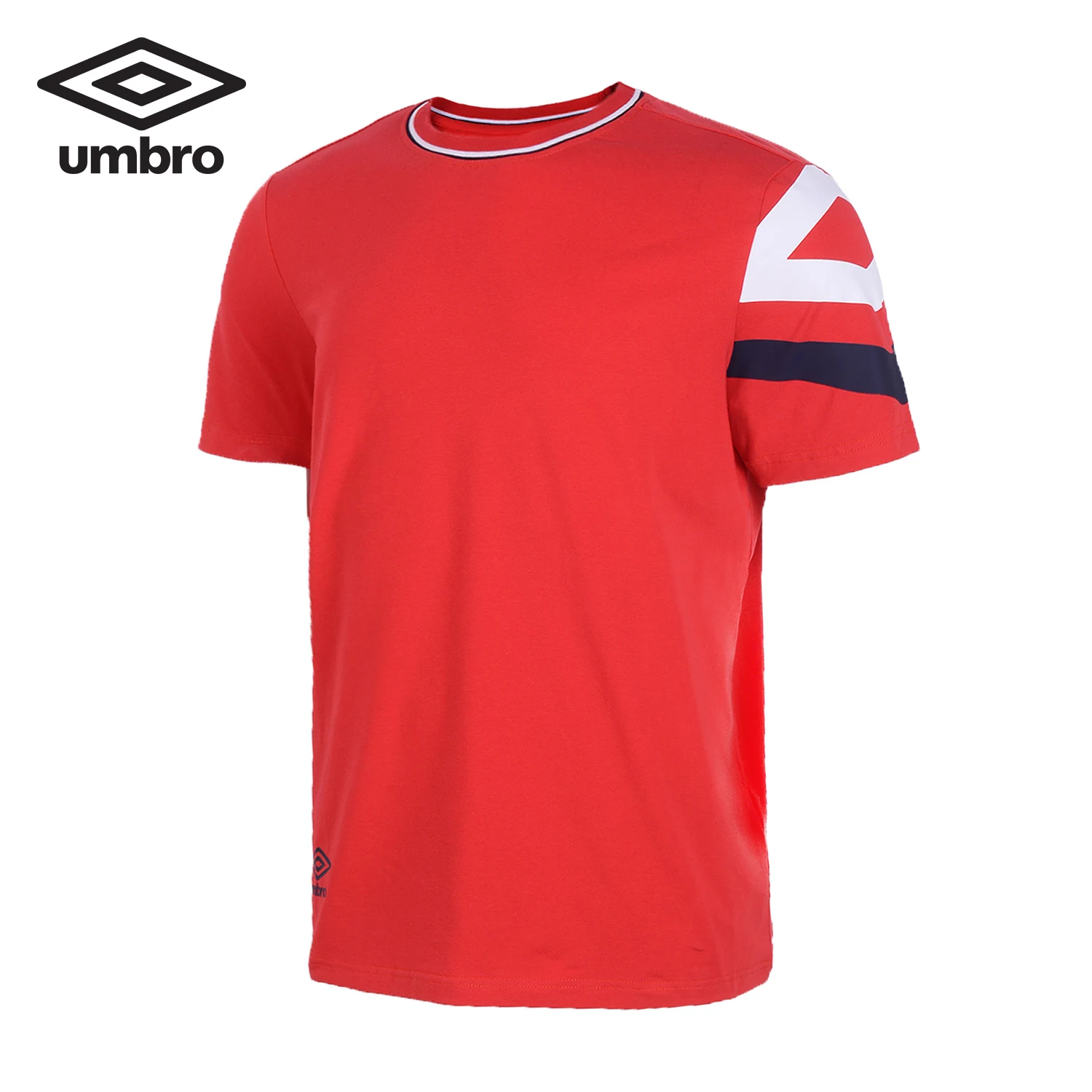 Umbro летняя Новинка Мужская Спортивная футболка с круглым вырезом 95% хлопковая футболка Удобная дышащая футболка UO192AP2529