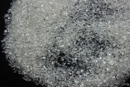 

10g Natural white crystal crystal mineral crushed stone quartz chip