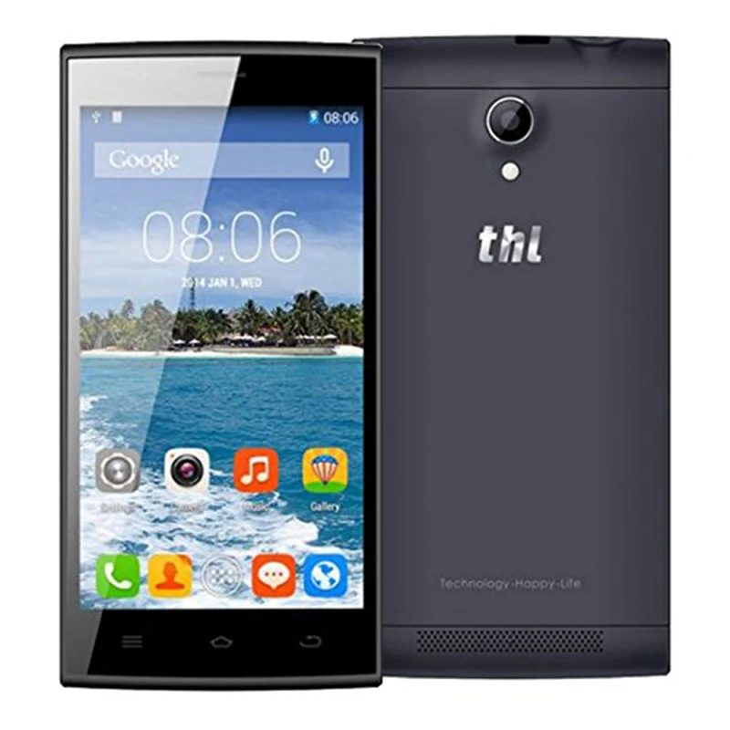 Оригинал THL T6C смартфон MT6580 Quad Core 8 г Встроенная память 1 Оперативная GSM/WCDMA 5.0 дюймов