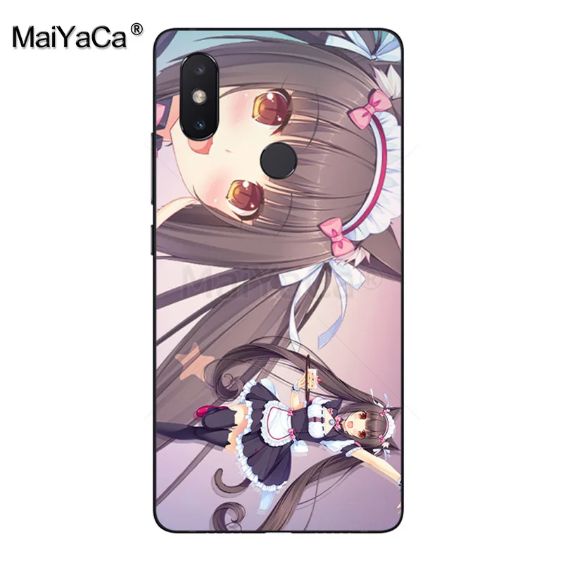 MaiYaCa аниме Неко и рисунком котика для девочек Kawaii мягкие ТПУ мобильный телефон