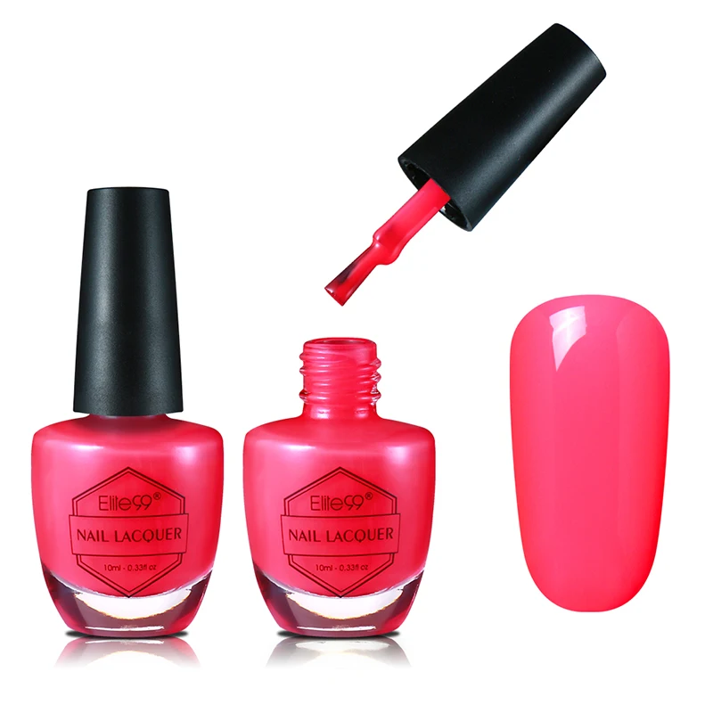 Elite99 10 мл Лак Для Ногтей Стойкий великолепный Vernis a Ongle Nagellak маникюрная эмаль для ногтей DIY - Цвет: 1557