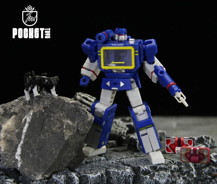 PT трансформация Soundwave PT04 PT-04 с клейкой лентой G1 мини карманный Guerra KO DX9 фигурка Giocattoli робот для подарка