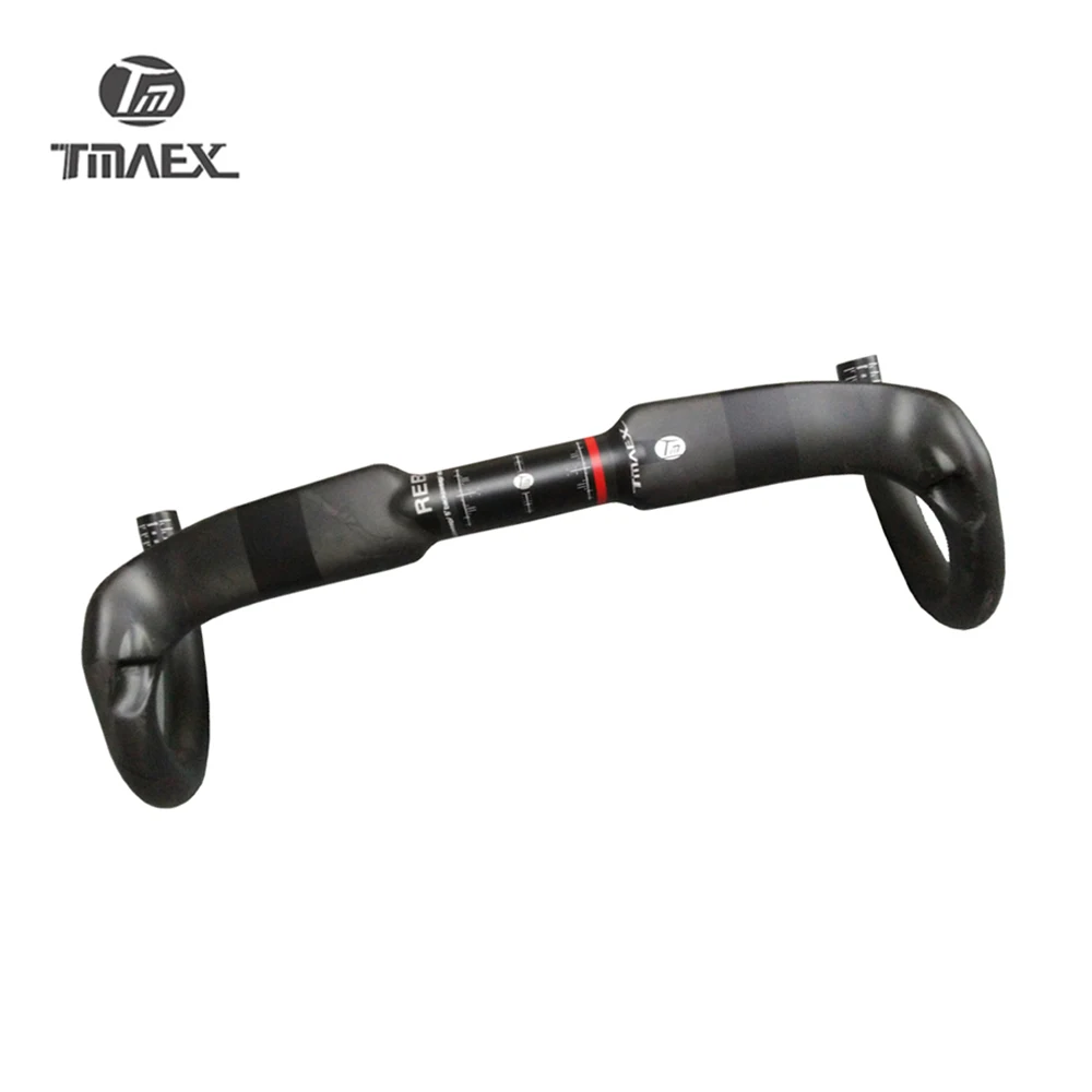 Руль TMAEX из углеродного волокна для дорожного велосипеда руль + стержень