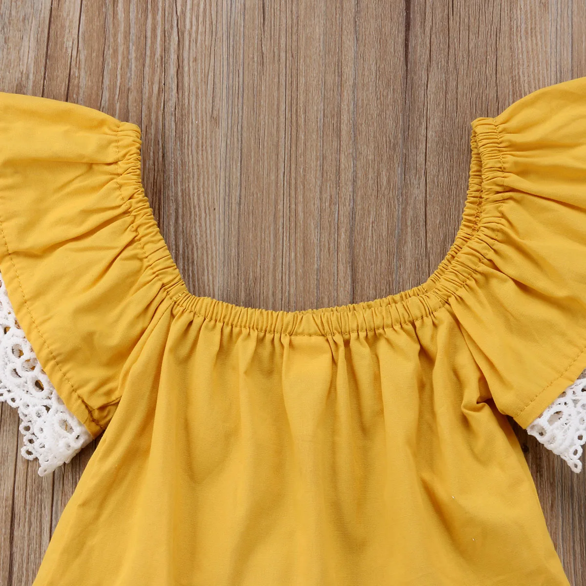 2 предмета летние кружевные топы без рукавов с открытыми плечами для маленьких