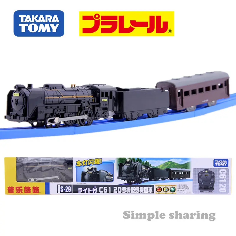 TAKARA TOMY Tomica S 29 железной дороги паровоз модель комплект головной светильник