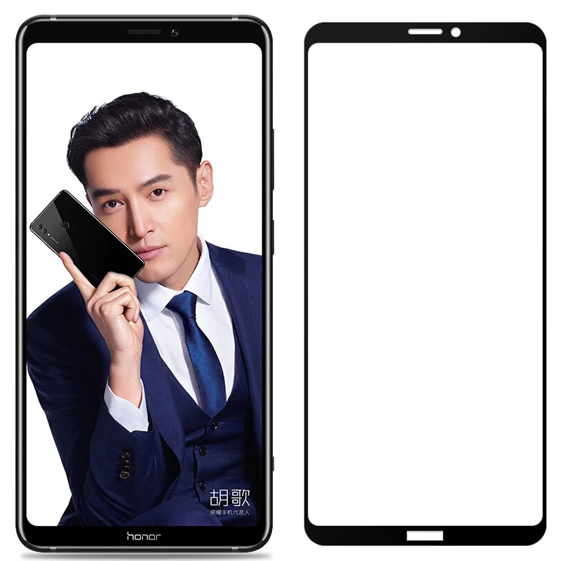 Honor Note 10 чехол для huawei Honor Note 10 чехол Mofi для huawei Honor Note10 задний Чехол из искусственной кожи жесткий деловой стиль