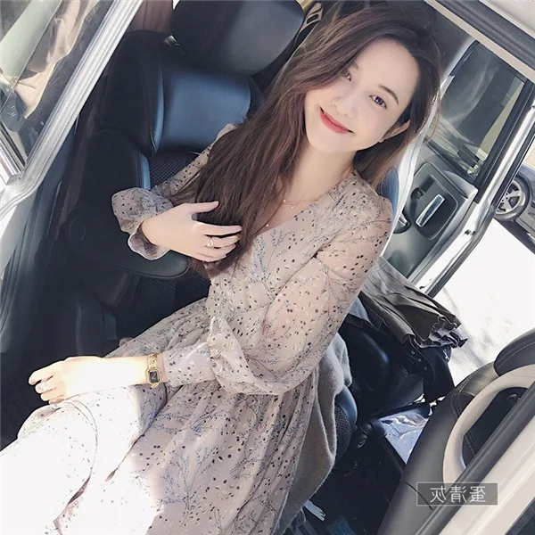 picture RUGOD женское платье с цветочным принтом, boho chic стильное летнее платье, винтажное свободное повседневное милое платье с высокой талией, modis femme vestido verano - Цвет: picture