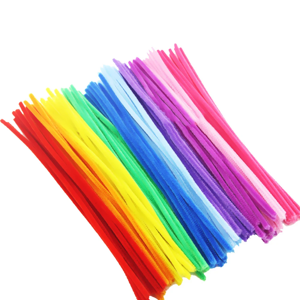 50 шт. DIY Поделки стеблей ручная работа Twist Stick оплетка провода детские плюшевые