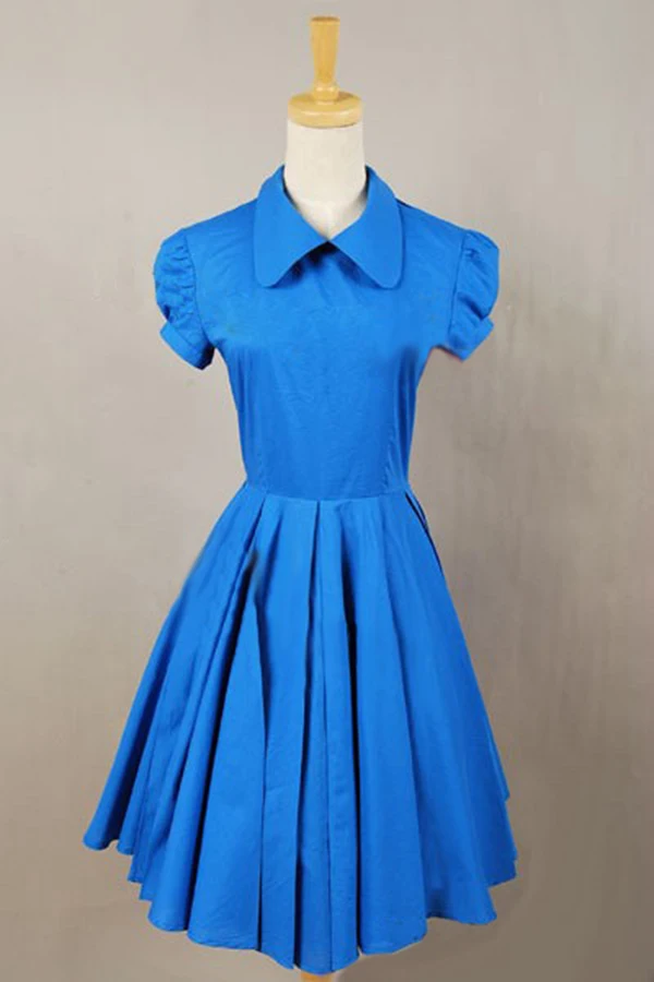 Алиса в стране чудес синий костюм для косплея горничной платье передник Горячая
