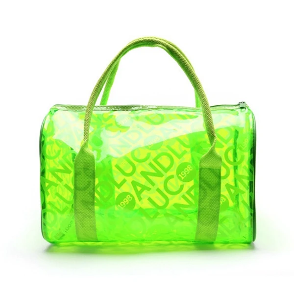 Прозрачная прозрачная сумка 2017 новые ПВХ сумки Bolsas de Praia пляжная конфетная желе с