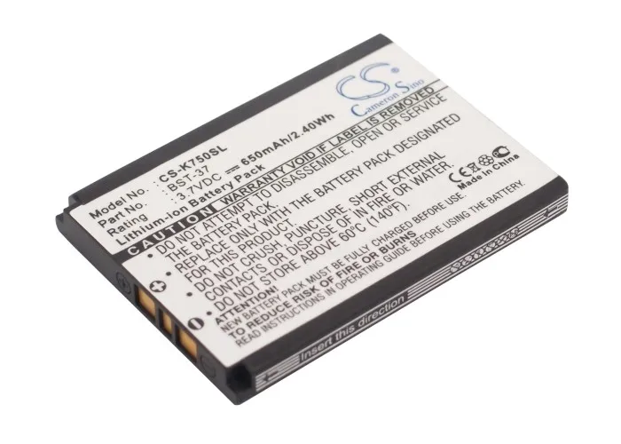 Обновленная батарея Cameron Sino для Sony Ericsson W810 W810c W810i W850i Z300a Z520 Z520a | Электроника