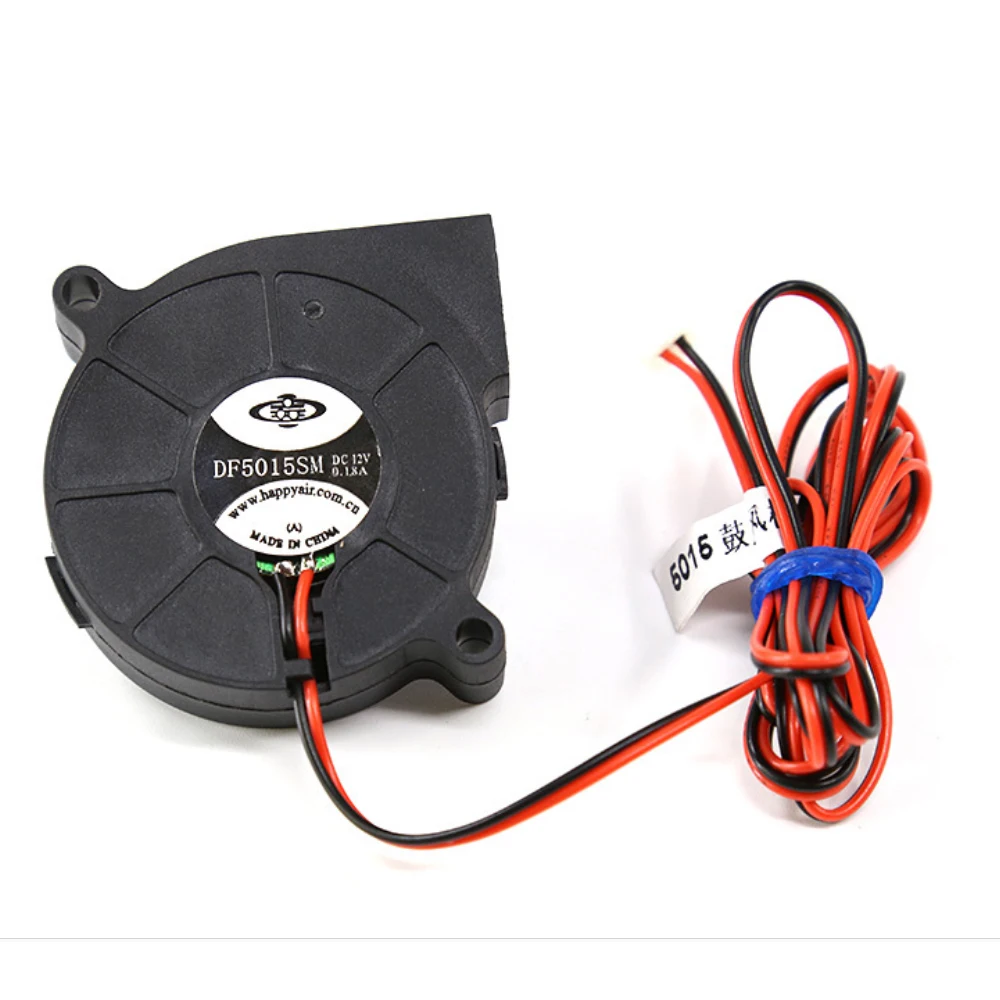 Anet DC12/24V 5015 воздуходувка Turbo ультра-тихий маленький охлаждающий вентилятор 50 мм