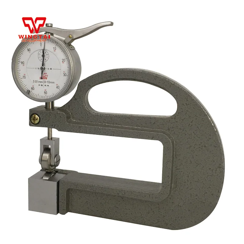 

With Wheel 0.01mm Continuous Thickness Gauge For Leather,Paper 0-10mm