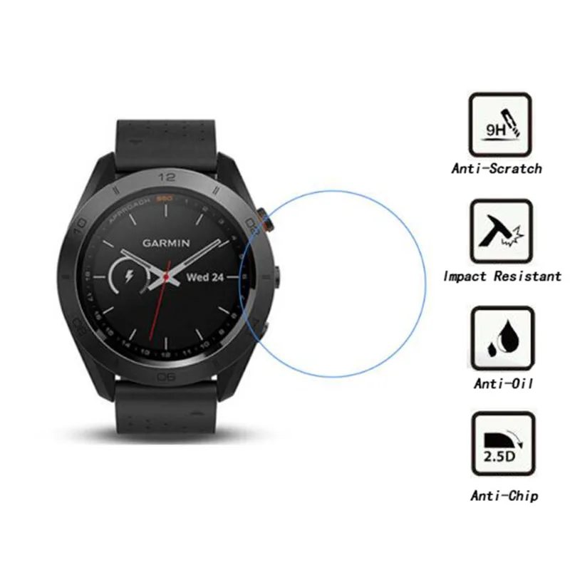 Закаленное стекло для защиты экрана Garmin Vivomove HR защитная пленка Взрывозащищенная