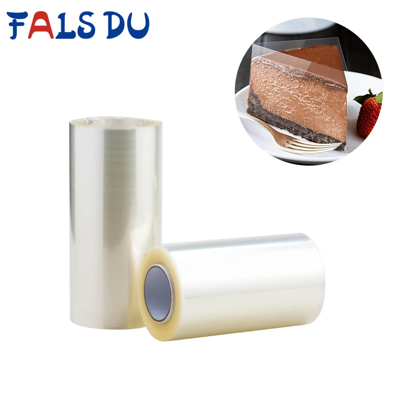 Transparent Clear Mousse Surrounding Edges Wrapping Tape For Baking Cake Collar Roll Packing DIY Cake Decorating Tools