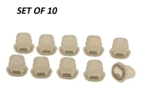 

For BMW E38 E39 525i 528i 530i Retaining Clip For Interior Trim Set Of 10 Brand New
