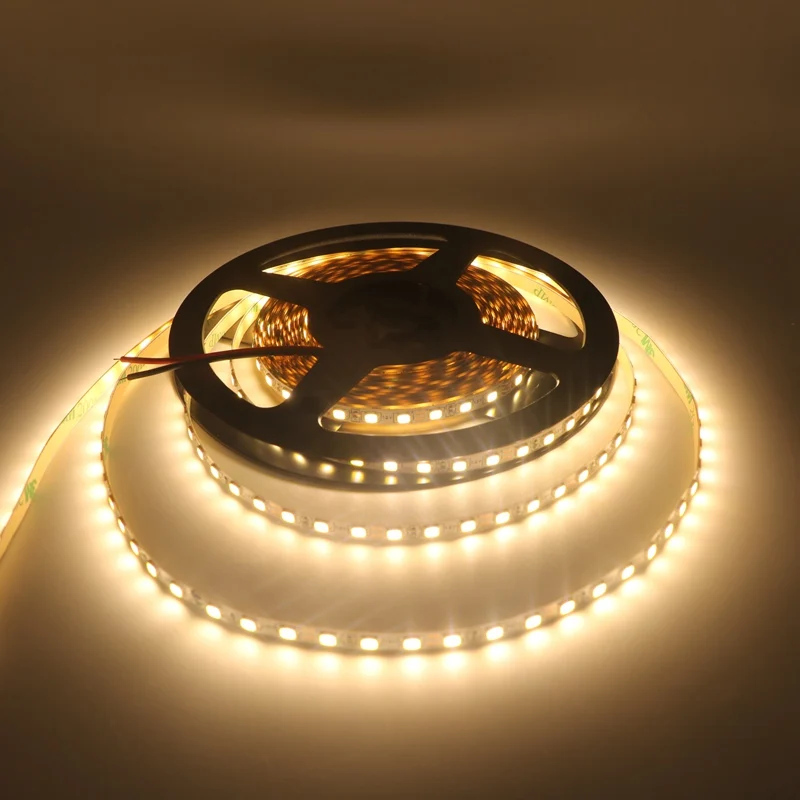 SZYOUMY 100 м яркий DC12V 5 16.4фт 600leds12 0led/M узкая сторона мм Ширина 2835 SMD гибкий