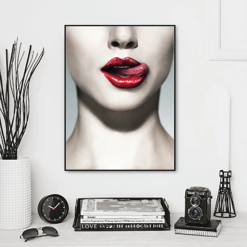 Картина маслом для гостиной Современное украшение дома сексуальная