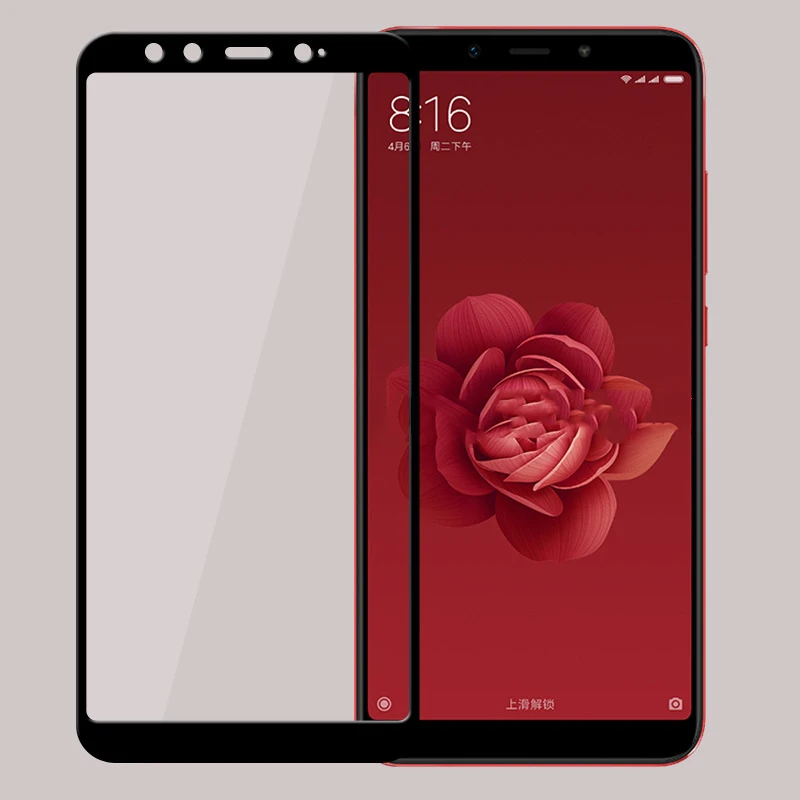 Полное покрытие стекло для Xiao mi M 8 6 6X5 5S 5X4 Plus Защитная пленка экрана x Max 2 5s 6X8