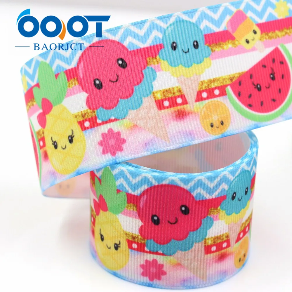 Мультяшные ленты OOOT BAORJCT 183261 38 мм 10 ярдов Термотрансферная печатная корсажная