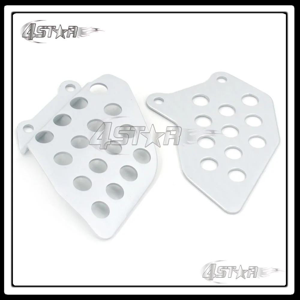 Мотоциклетные черные подножки для переднего всадника педали и кронштейны