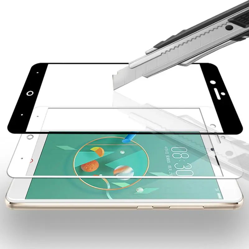 Защитное стекло nubia z17 mini закаленное для zte axon 7 9h 2.5d | Мобильные телефоны и