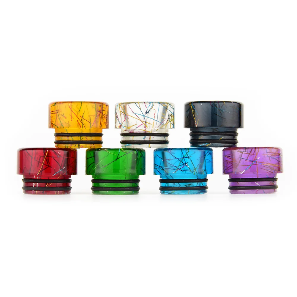 

810 Thread Epoxy Resin Wide Bore Drip Tip Mouthpiece Vape Drip Tips for TFV8 TFV12 Prince TFV8 Big Baby Atomizer