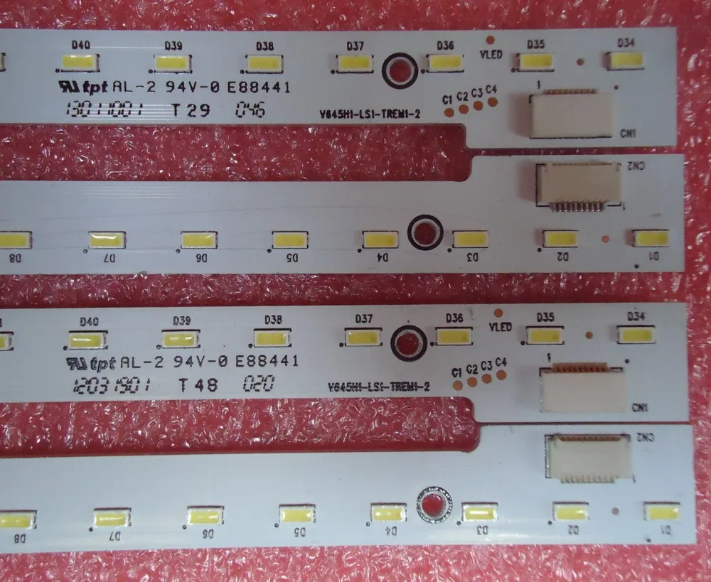 Светодиодная лента с подсветкой V645H1-LS1-TLEM1-2 44LED 371 мм | Электроника