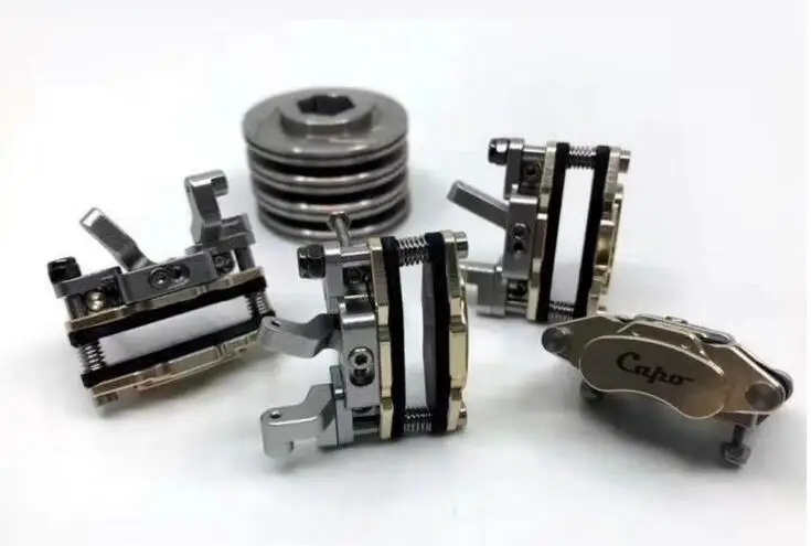 CAPO CNC колеса/диски дисковые тормоза CD15827 для 1/10 весы RC Рок Гусеничный 4x4 грузовик