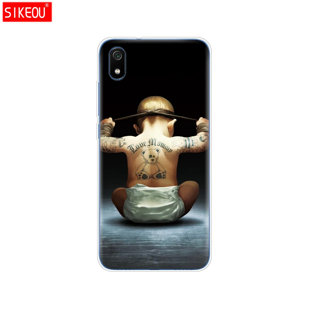Силиконовый чехол для xiaomi redmi 7a, чехлы с полной защитой, мягкая задняя крышка из ТПУ для redmi 7 a, бампер hongmi 7a, чехол для телефона - Цвет: 12064