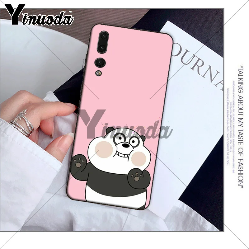 A4 Yinuoda Мы Голые Медведи Прекрасный мультфильм DIY чехол для телефона с рисунком для huawei P10 plus 20 pro P20 lite mate9 10 lite honor 10 View 10 - Цвет: A4