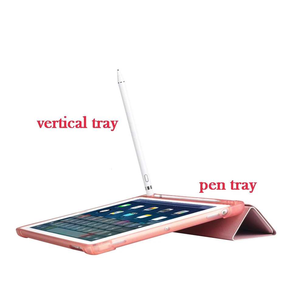 Чехол-карандаш для iPad, мягкий силиконовый чехол-подставка для iPad 9,7,,, A1893, A1954, планшет