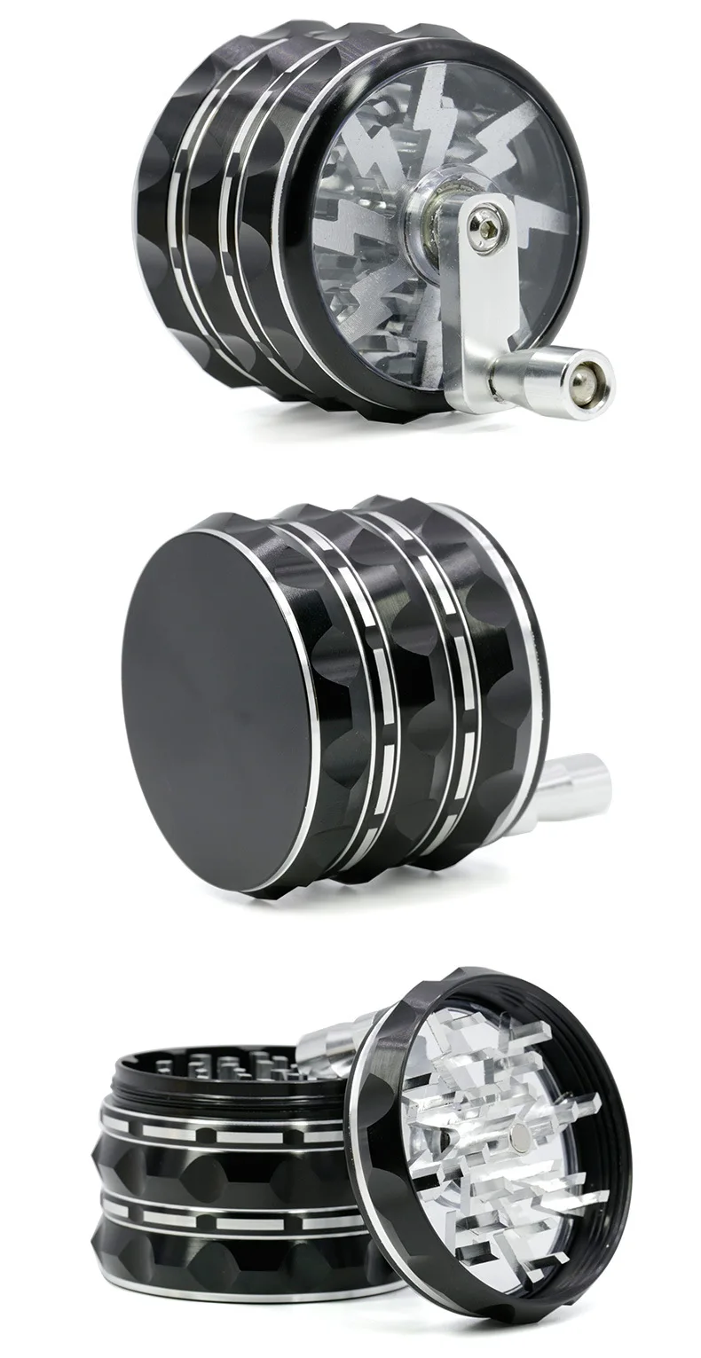 4 слойная Полигональная роликовая шлифовальная машина из алюминиевого сплава 63