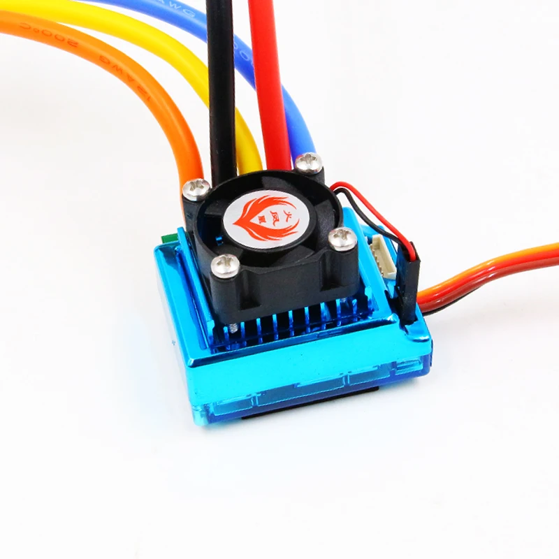 FATJAY Fire Phoenix New Rain 120A бесщеточный сенсорный ESC SD 2 4s 3 режима с 5V/6A или 7 4 V/5A BEC для