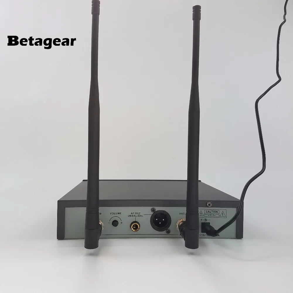 Betagear Super skm9100 615-655 МГц беспроводной микрофон вокальный Настоящее разнообразие микрофон профессиональный mikrofon цифровой микрофон для сцены