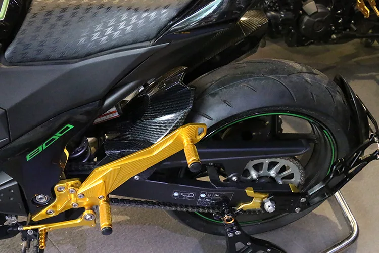 Для Kawasaki Z800 Z 800 2013 2014 2015 2016 углеродное волокно заднее крыло Hugger Mud Guard аксессуары