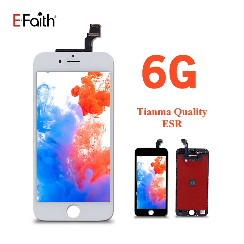 10 шт. EFaith Tianma качественный 4 7 дюймовый ЖК дисплей для iPhone 6 с сенсорным экраном