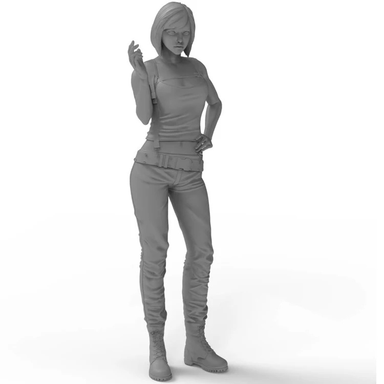 1/35 Felicia модель солдата из смолы фигурка GK несобранный и Неокрашенный комплект |