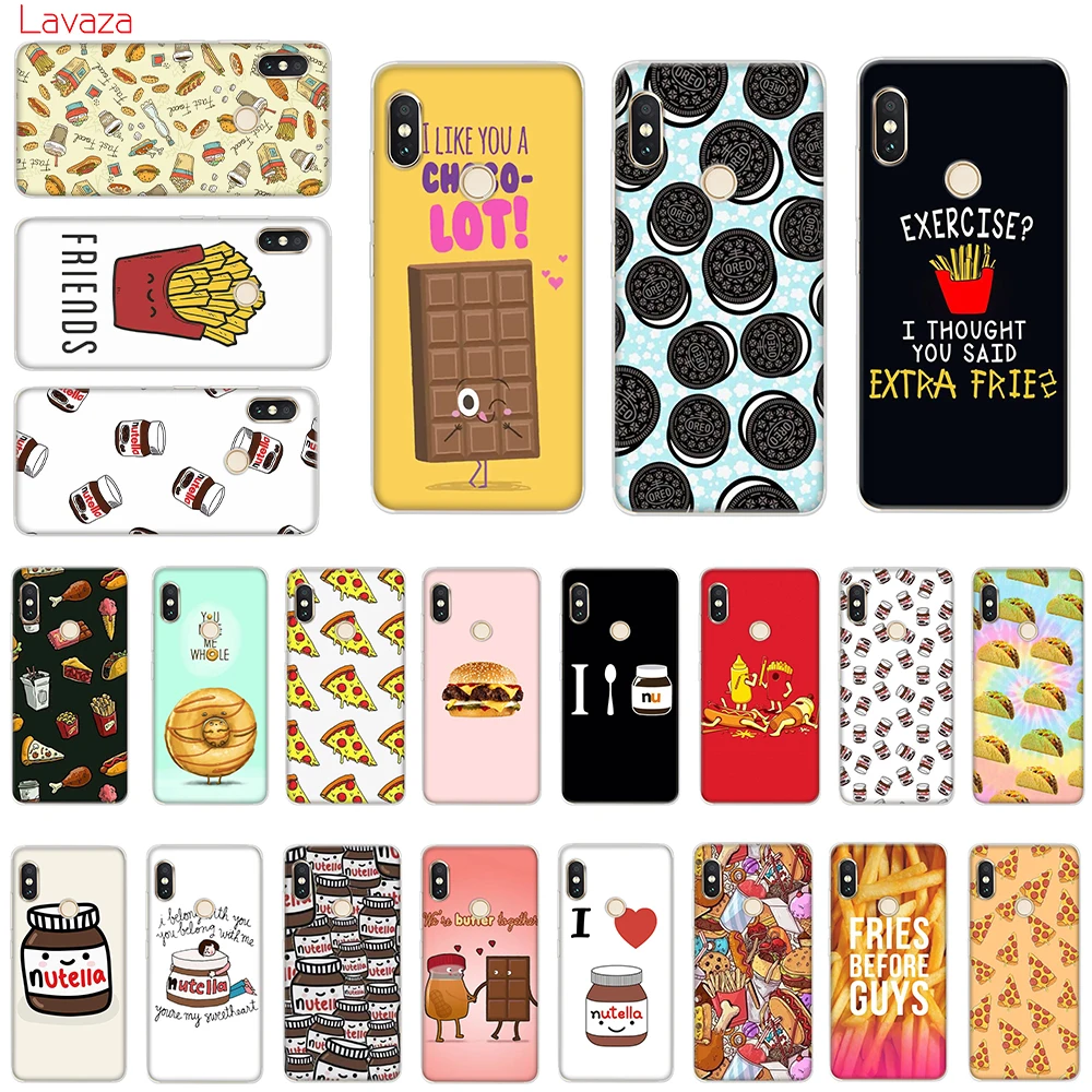Твердый чехол Lavaza Funny Food для POCOPHONE F1 Xiaomi A2 8 9 SE Lite A1 Max 3 Redmi Note 7 Pro|Чехлы-накладки| |