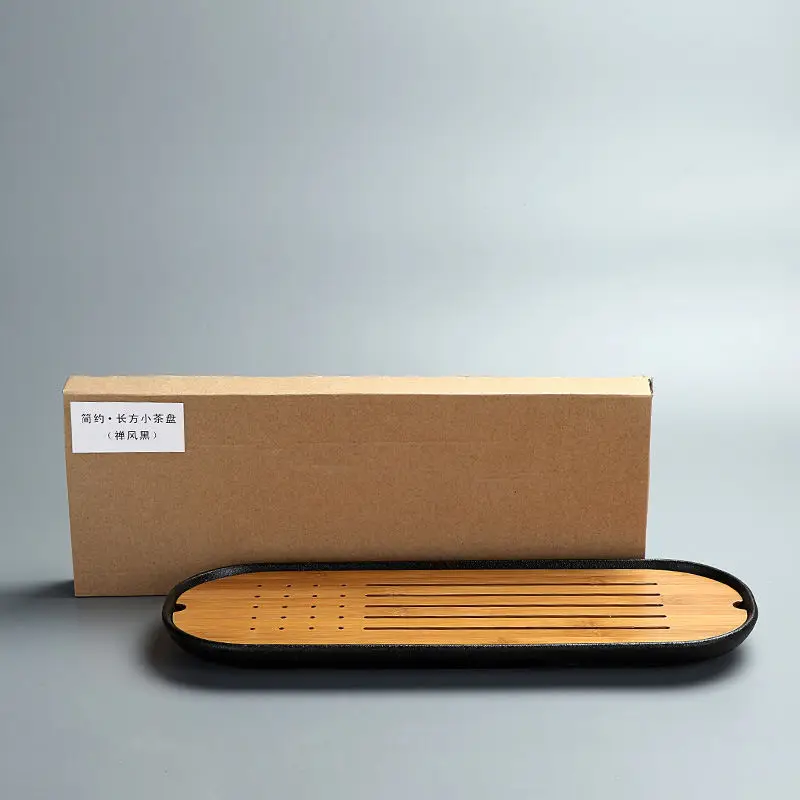 Сетки китайский бамбуковый кунг-фу поднос для подачи чая настольный стол 50х20см |
