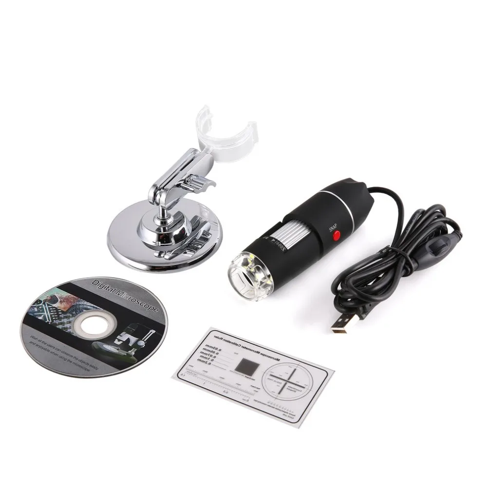 1600x 2MP 1000x 8 LED USB 2.0 Electron Digital Microscope Hand Held Portable Biological Endoscope | Инструменты