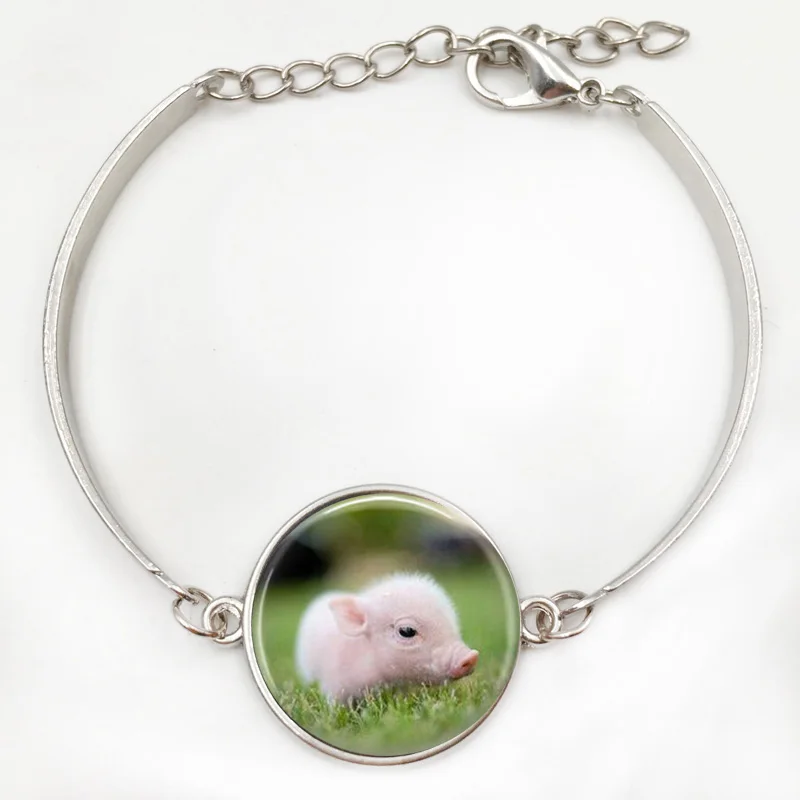 Детское ожерелье-подвеска с логотипом поросенка винтажное ожерелье ручной