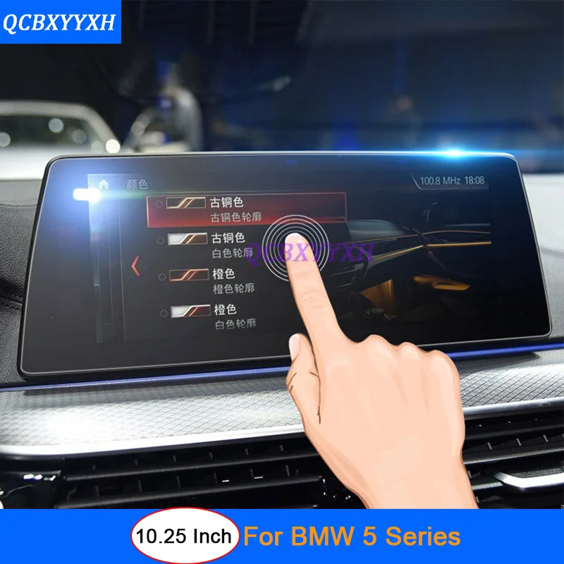 Автомобильный Стайлинг 10 2 дюйма gps навигация стеклянная Защитная пленка для BMW 5