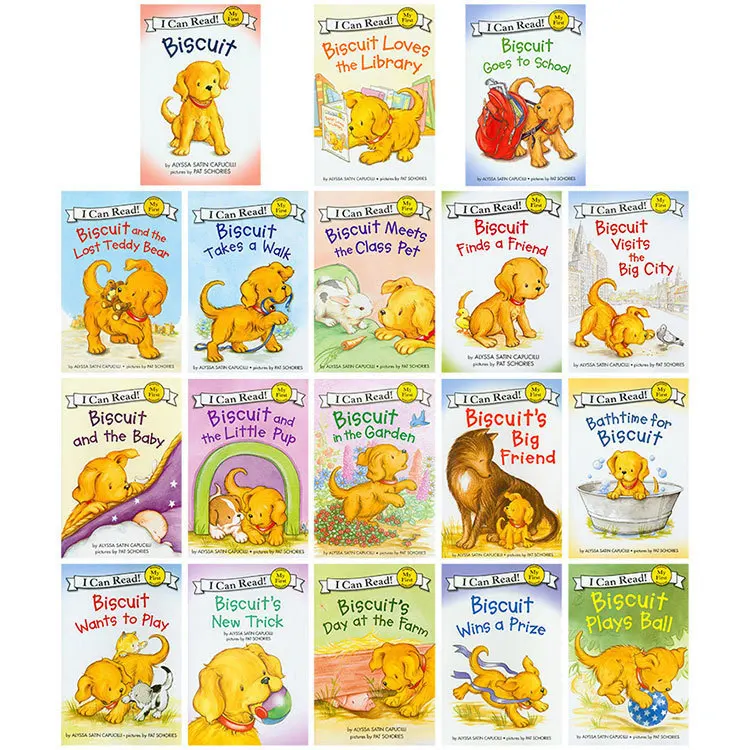 18 шт./компл. изображение Книги в английский я могу читать Печенье серии детская