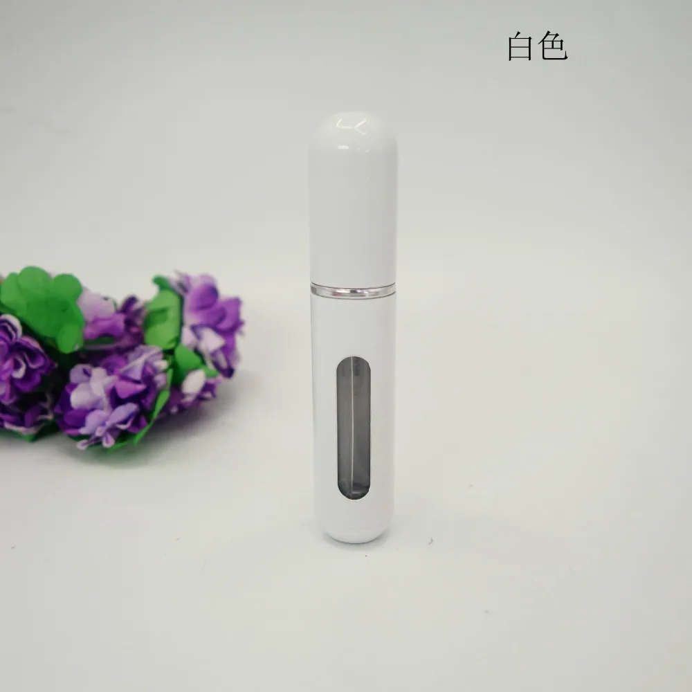 L44-5ML дно заряда портативный флакон для духов Алюминий косметическая бутылка с распылителем бутылка 23+ 6 шт./партия
